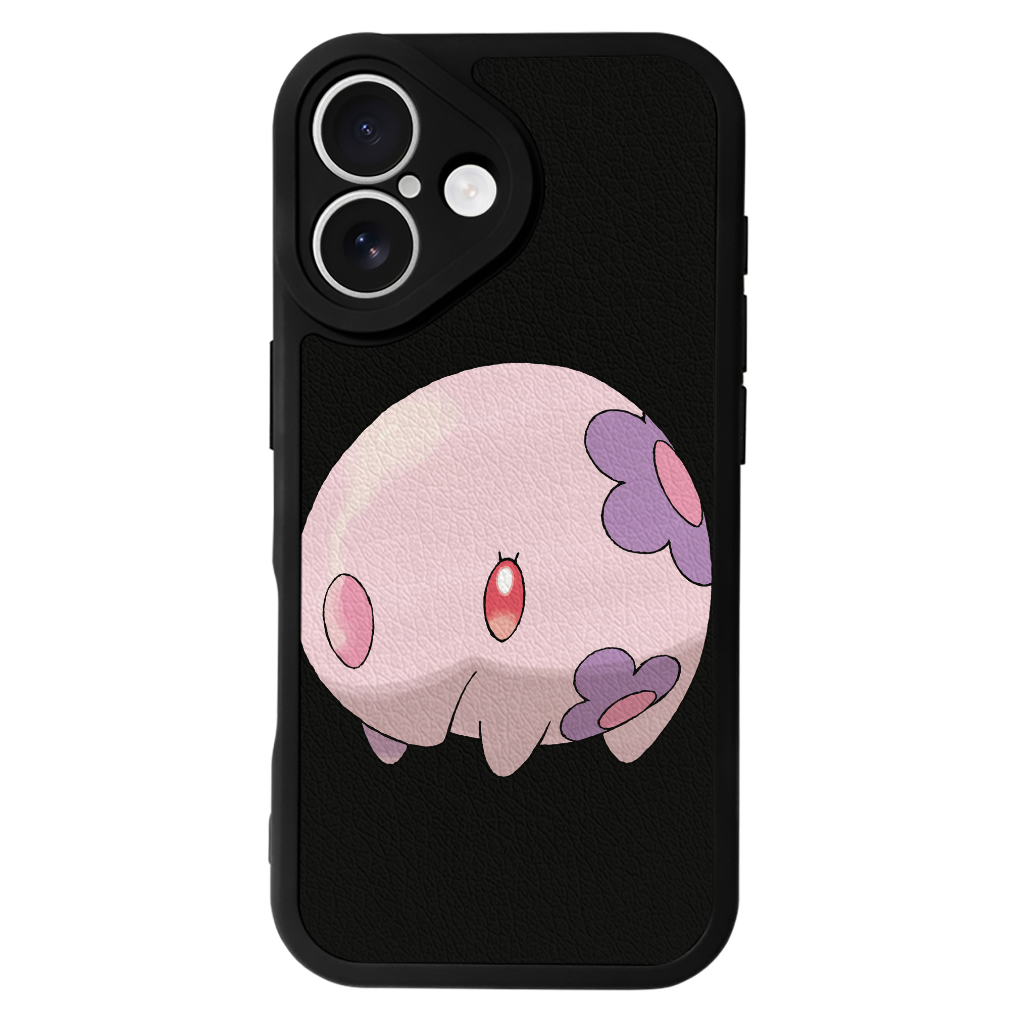 （画像用） ポケットモンスター Pokémon 【iPhone 16シリーズ対応】シリコンスマホケース（レザー調） 材質：シリコン